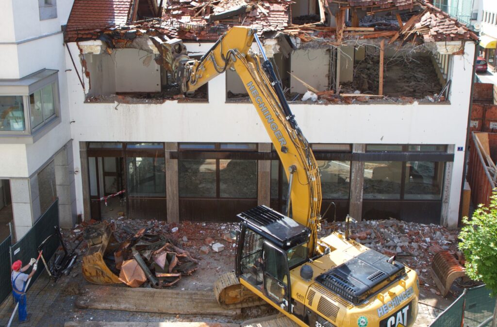 building demolition